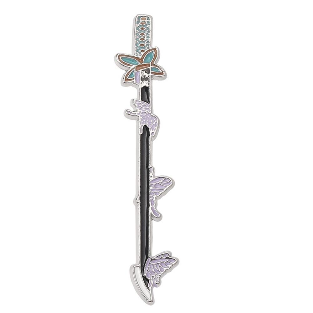Demon Slayer Nichirin Shinobu Kocho Sword Japanese Anime Enamel Pins